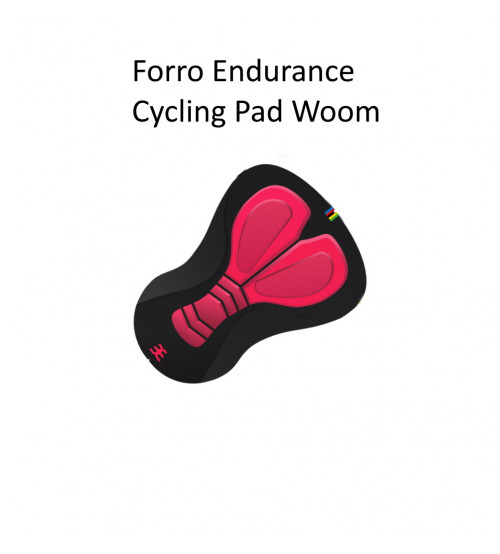 Bretelle de Ciclismo Feminino Woom Squadra Preto 2021